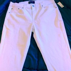 WHITE GAP JEANS
